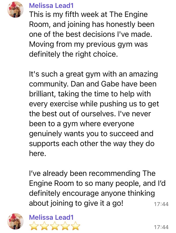 The Engine Room HQ member review 9